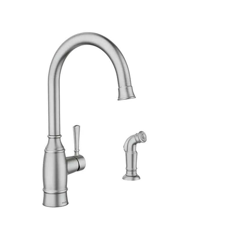 Noell One-Handle Kitchen FaucetMediterranean Bronze