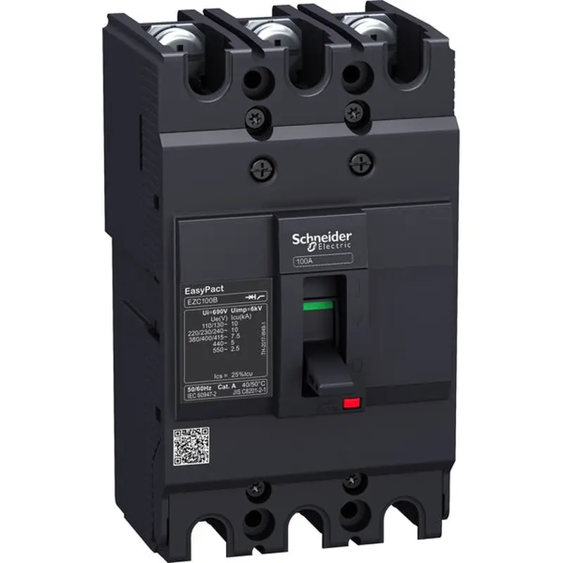 Mccb - ezc100 7.5ka/400v 3p 15A | EZC100B3015