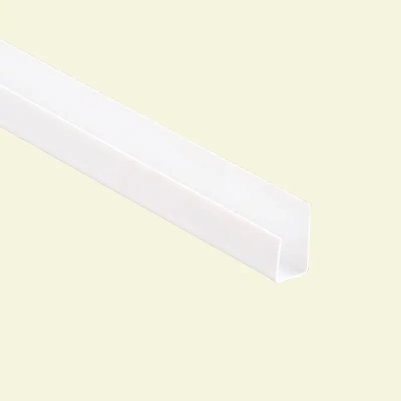 8 ft. x 5/8 in. Vinyl J Trim (50-Pack).40 / carton