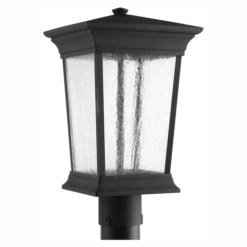 Arrive Collection 1-Light Black LED Outdoor Post Lantern9.04 / each