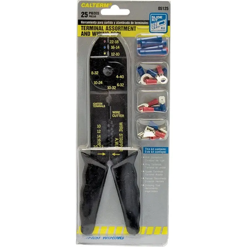 Calterm 05125 Terminal Kit, 12 AWG Wire