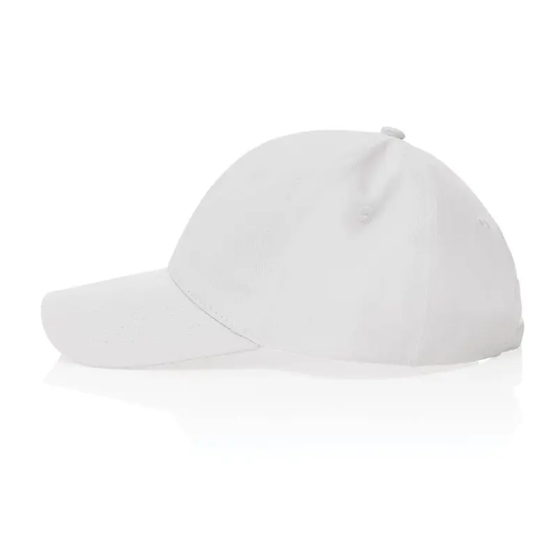 Impact AWARE 6 Panel 280gr Recycled Cotton Cap - White