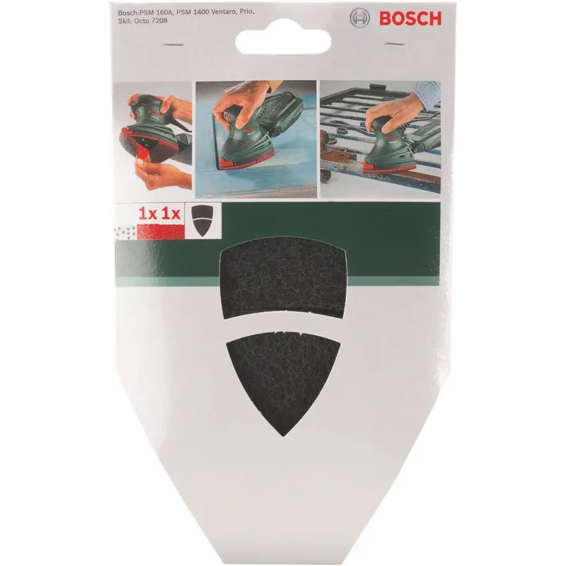 Cleaning Fleece 102x62/93mm Medium/Fine Grit 2pcs | 2609256088