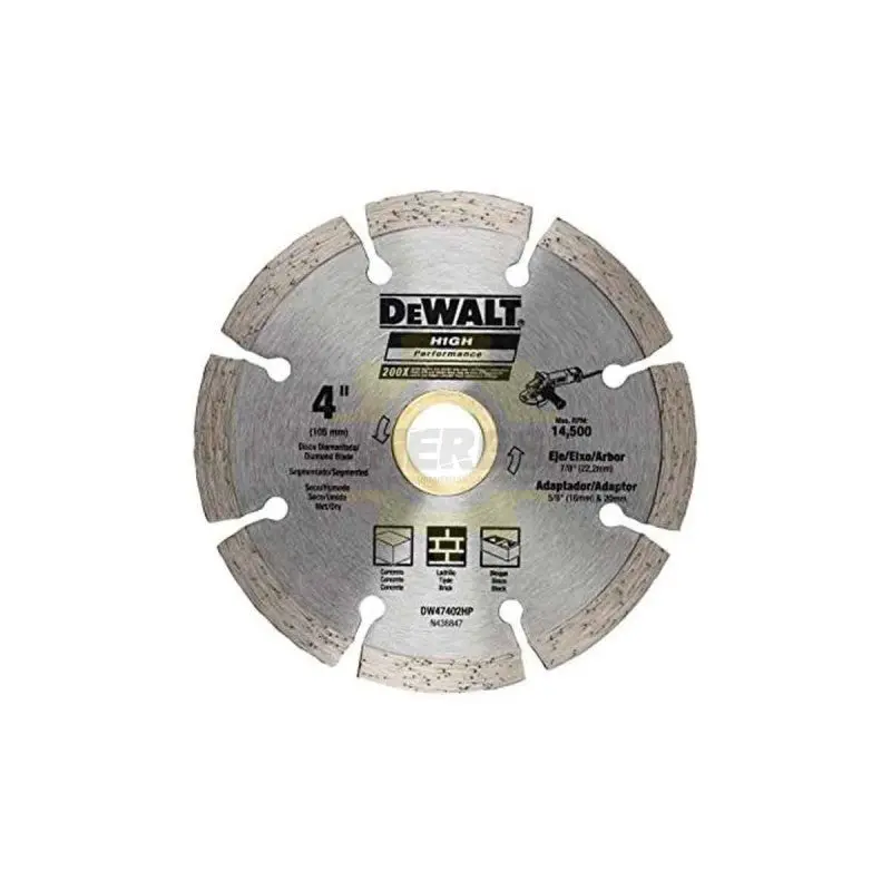 Diamond Blade - Segmented Rim | 100 x 7 x 22 mm