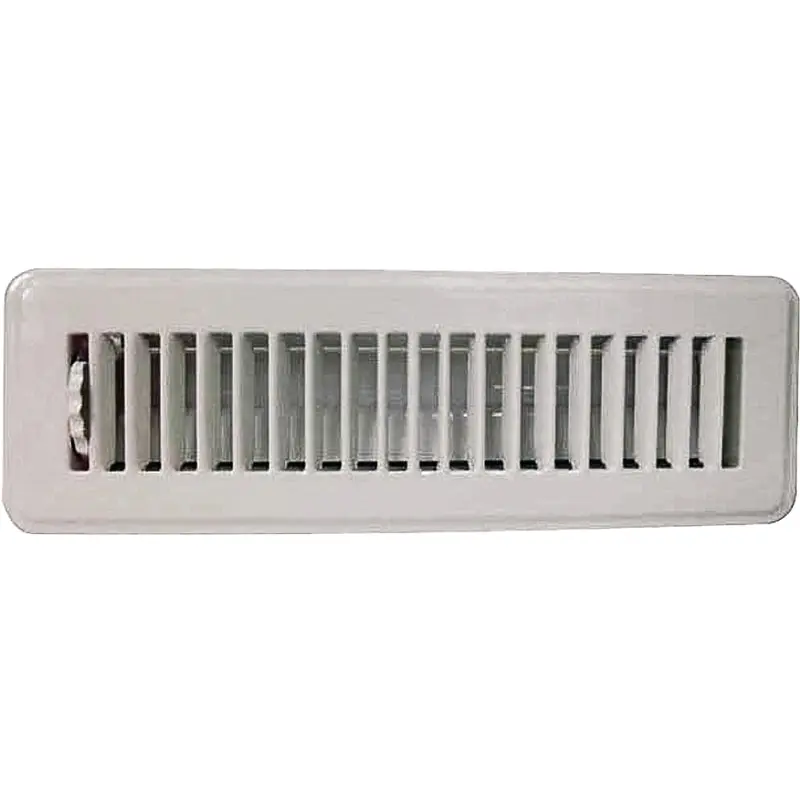 ProSource FR01-2X10W Floor Register, Steel, White