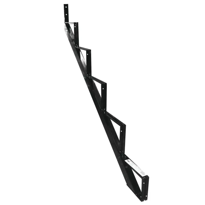 Pylex 13905 Stair Riser, 40 mm L, 60 mm W, Steel, Black, Baked Powder-Coated