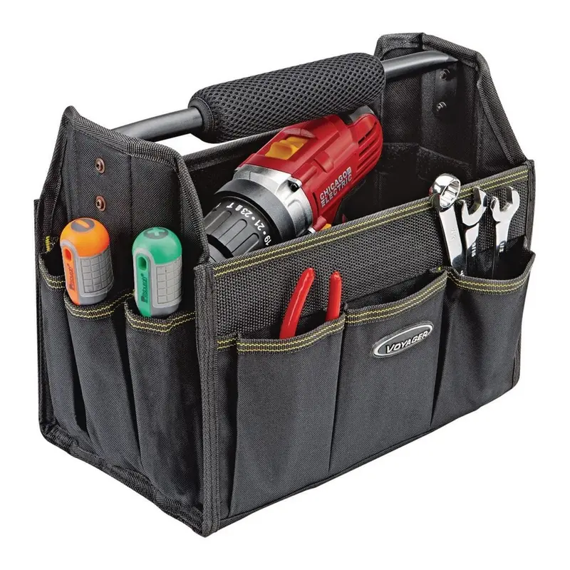 12 in. Tool Tote with 18 Pockets