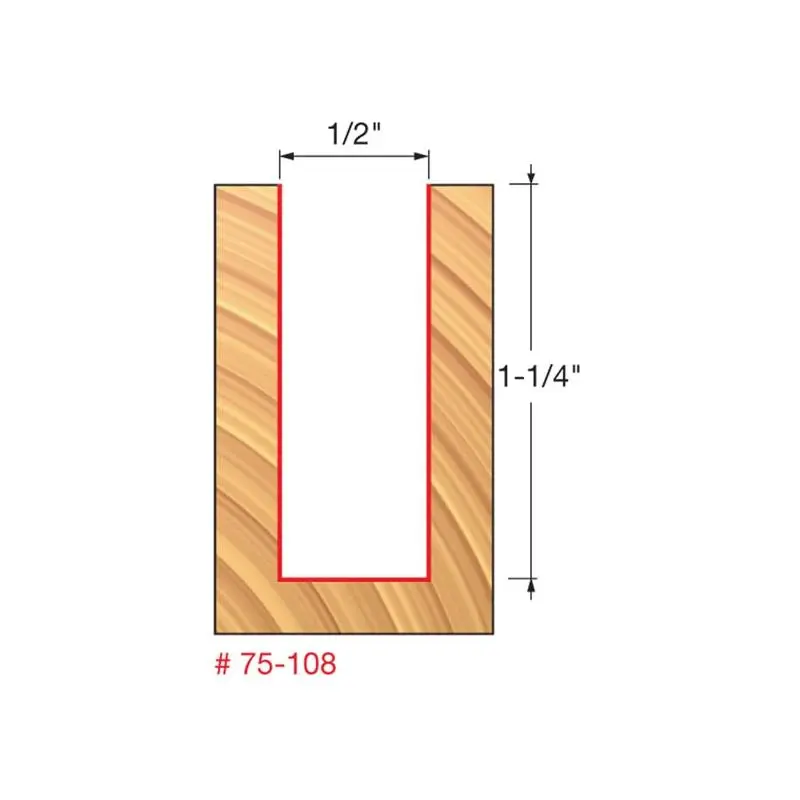 Freud | 75-108 1/2 (Dia.) Up Spiral Bit