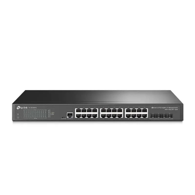 JetStream 24-Port Gigabit L2  Managed Switch with 4 10GE SFP  Slots