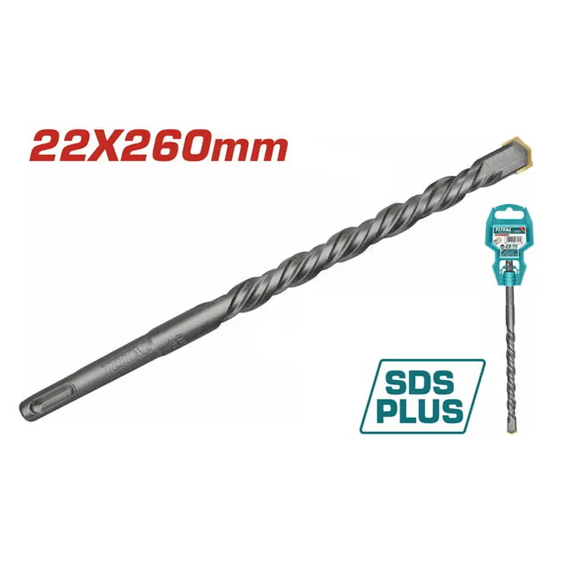 TOTAL SDS plus hammer drill 22 X 260mm (TAC312203)