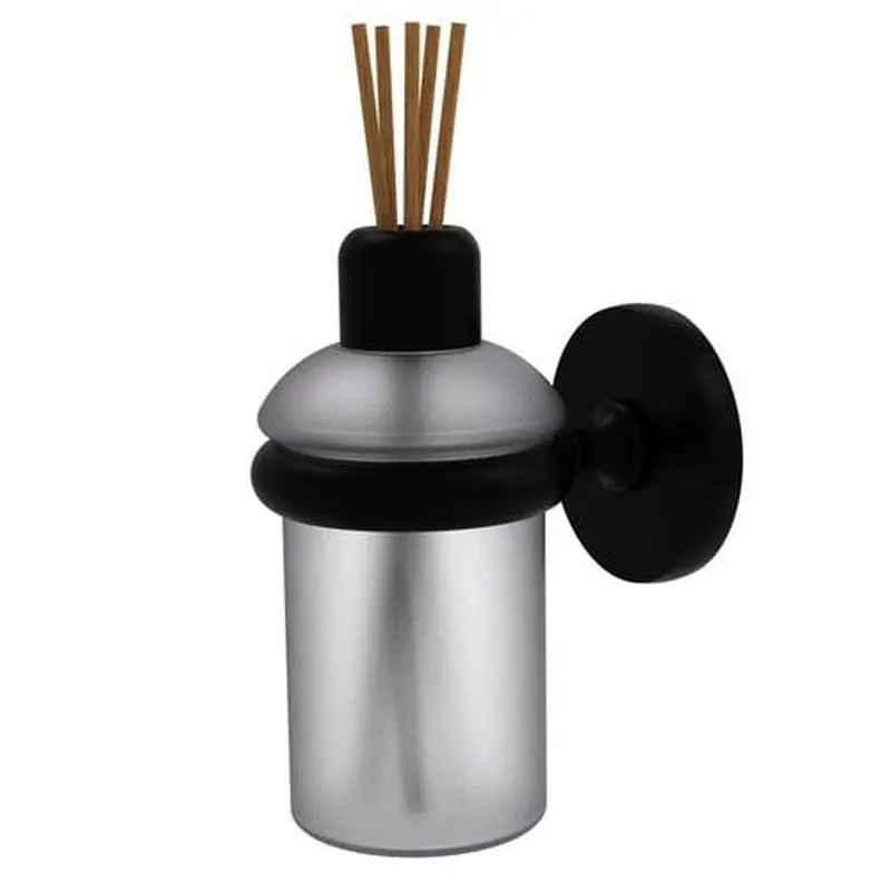 Allied Brass Prestige Skyline Matte Black Brass Bath Accessory Set