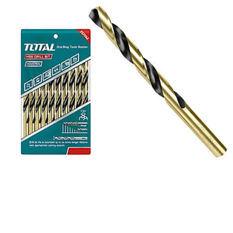 Total Tools 10 pcs HSS Drill Bit 6.5mm