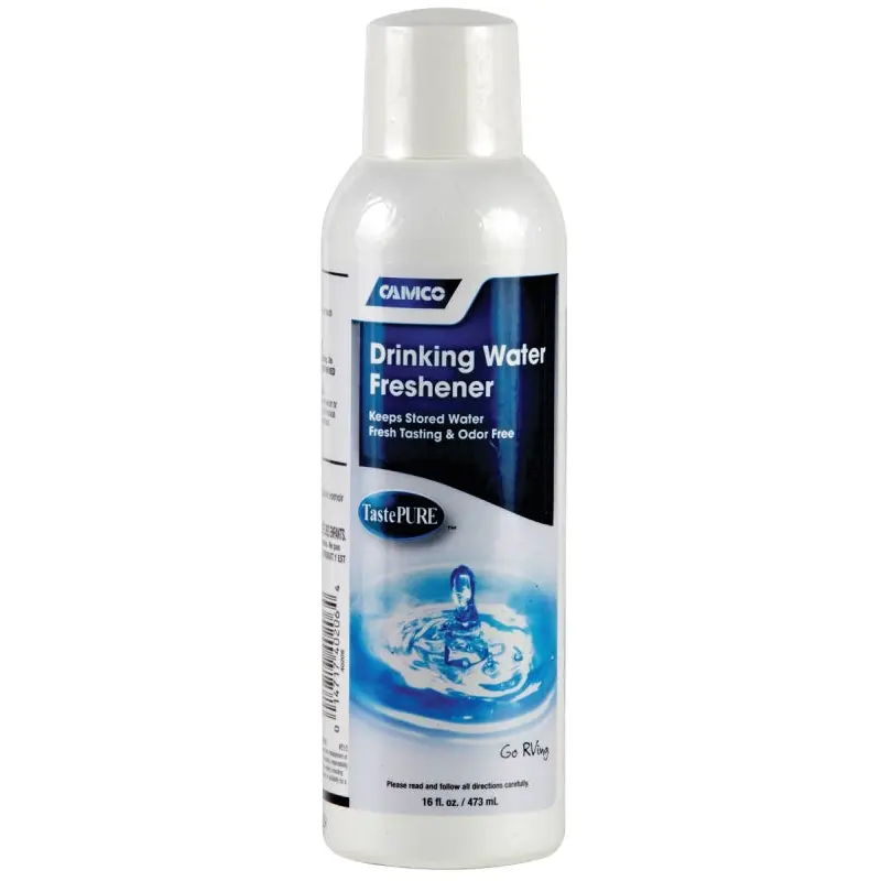 Camco USA 40206 Drinking Water Freshener, 16 oz, Bottle, Liquid, Chlorine