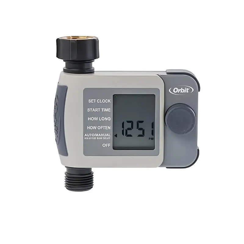Orbit 58952 Programmable Sprinkler Timer, 1-Zone, 1-Program, Digital Display, Green