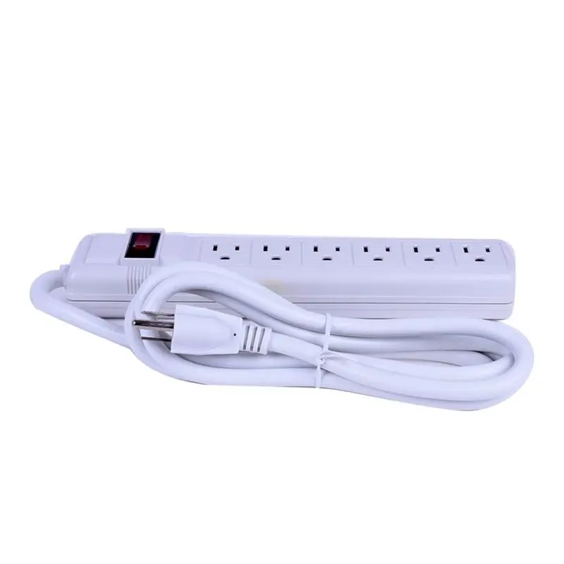 Power Bar w / Surge 6FT 6 Outlet 280 Joules