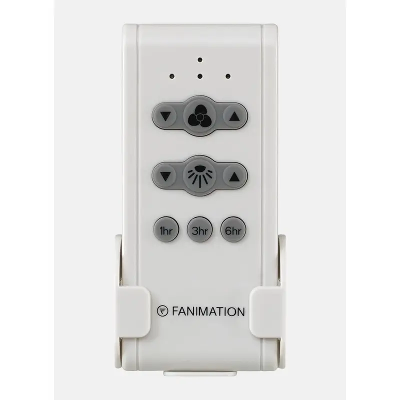 3-Speed Remote Control with Receiver Non-Reversing, Gray White/Black