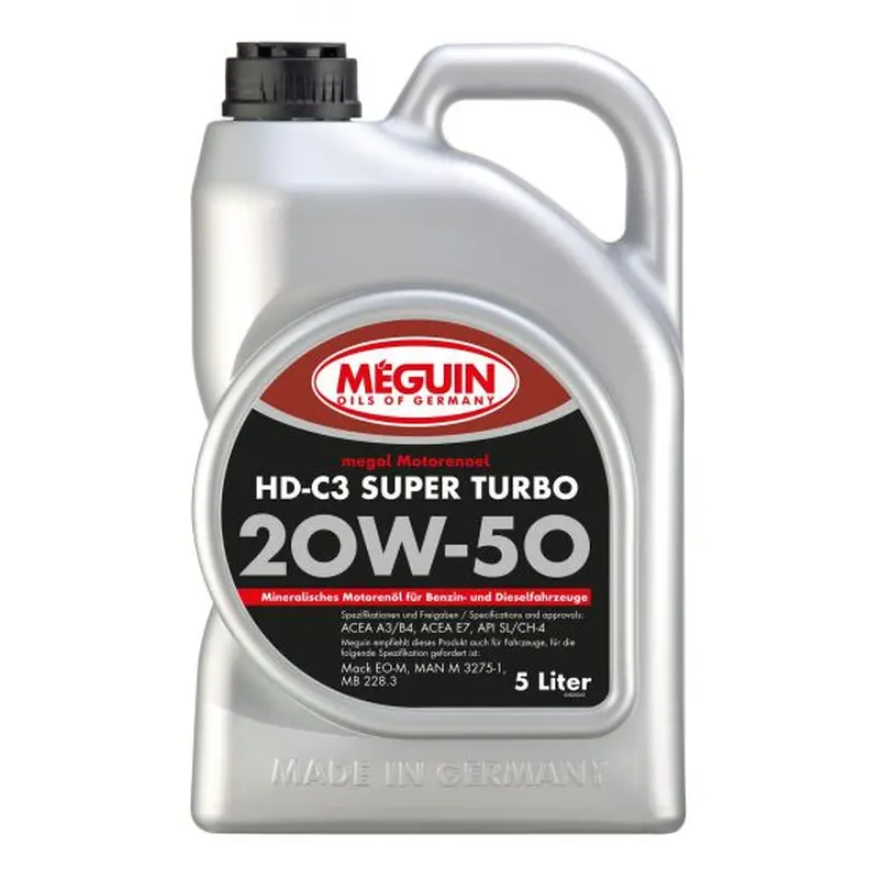 megol Motorenoel HD-C3 Super Turbo 5L | SAE 20W-50