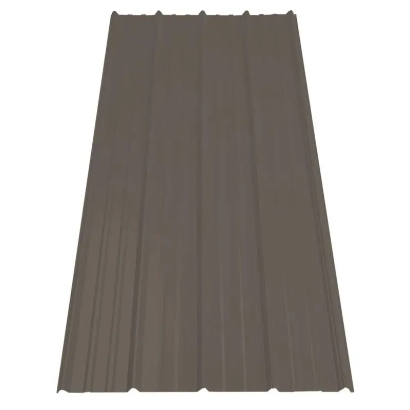 14 ft. SM-Rib Galvalume Steel 29-Gauge Roof/Siding Panel in Slate31.222 / piece