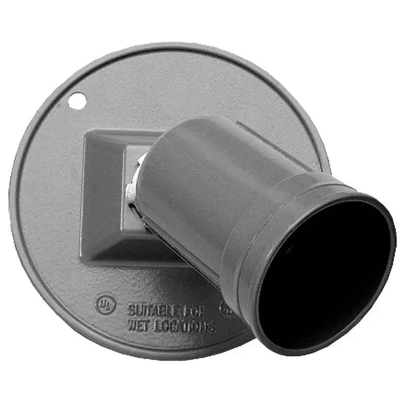Teddico/Bwf 93101-1 Lamp Holder, Metal Housing Material, Gray
