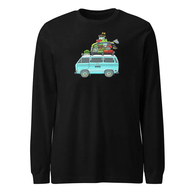 RAD Vanagon Long Sleeve T-ShirtBlack (Heather) / XS