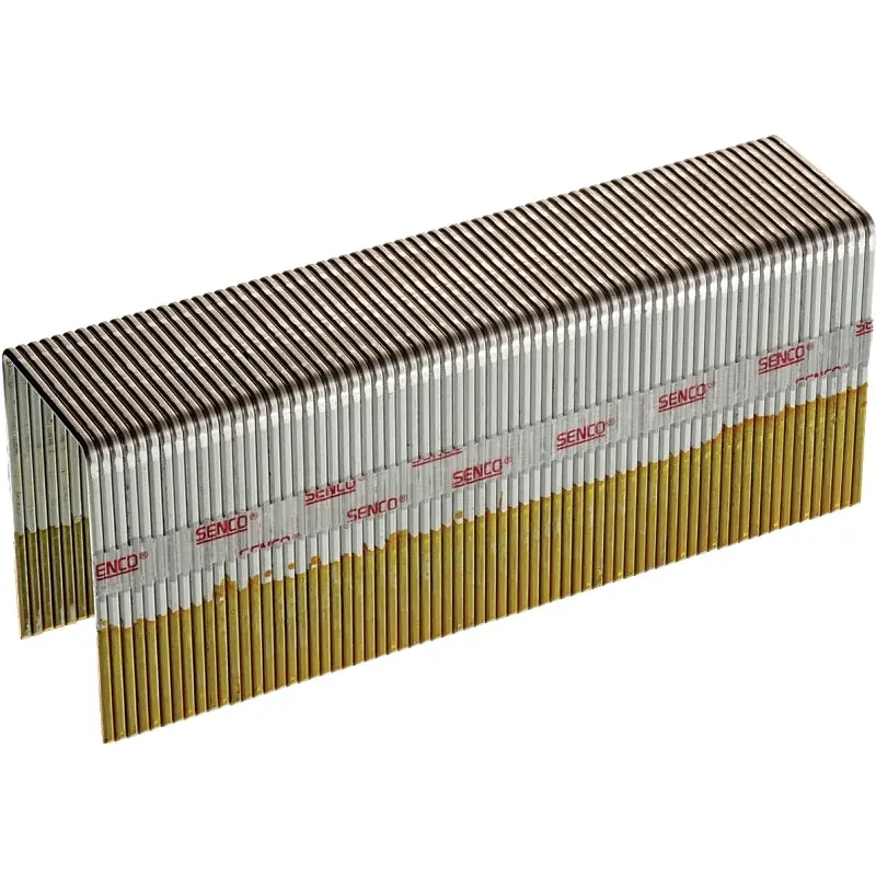Senco P10BAB Wire Staple, 1 in W Crown, 5/8 in L Leg, 16, Galvanized Steel