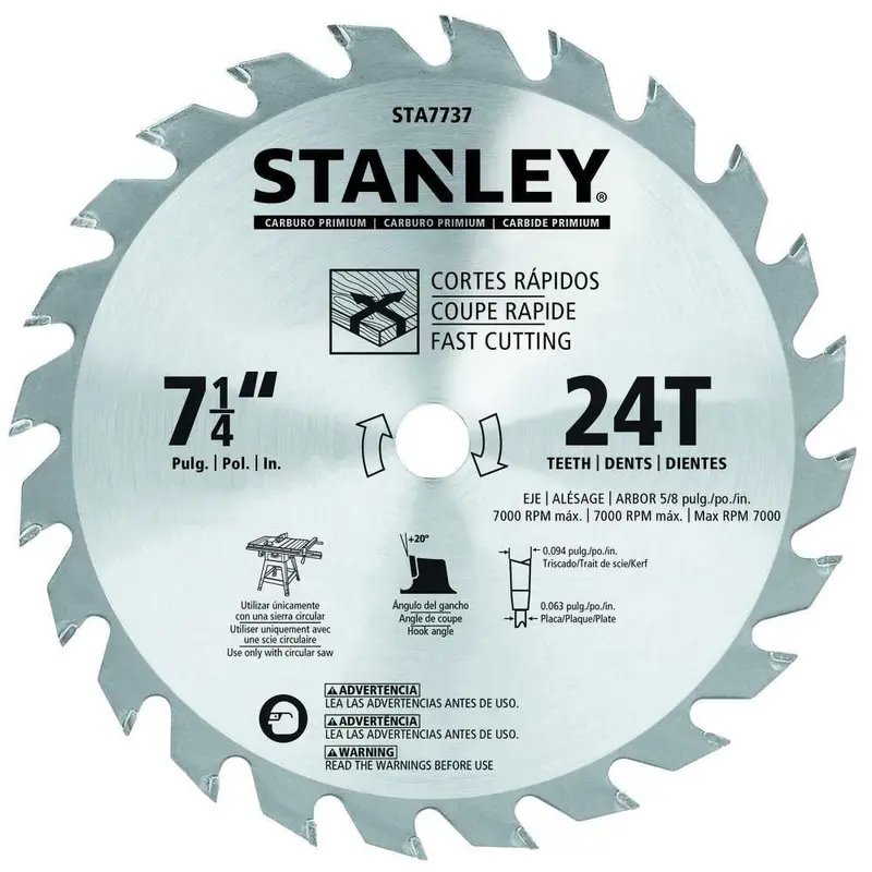 Carded Circular Saw Blade