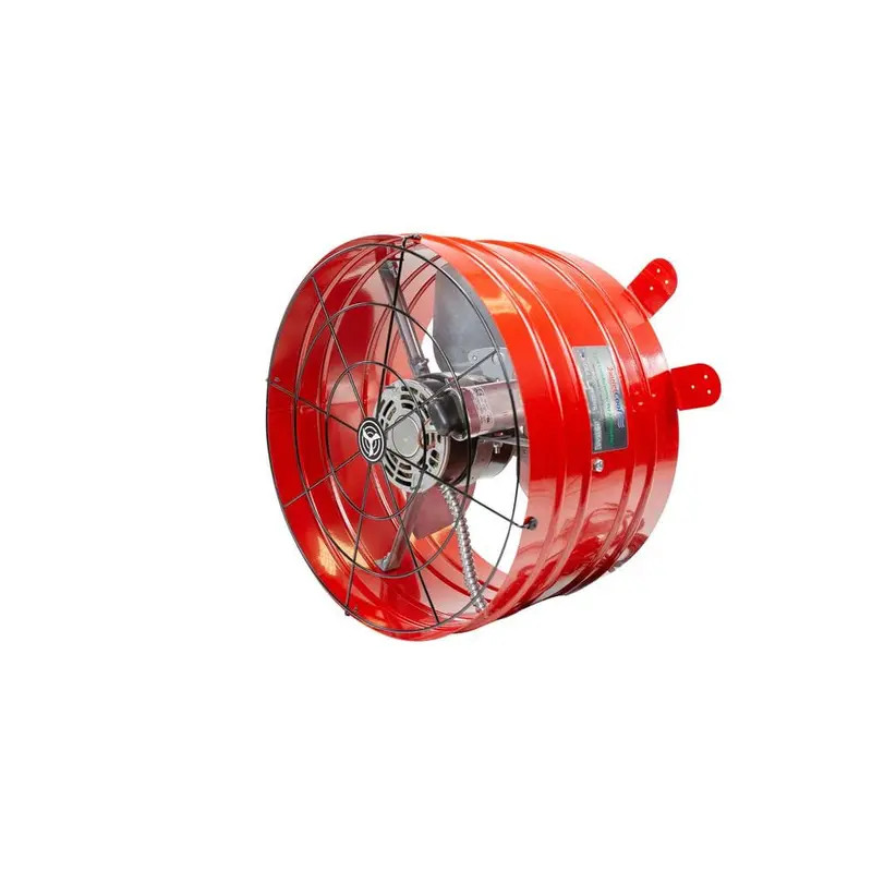 2860 CFM Red Electric Powered Gable Mount Electric Attic Fan12 / each