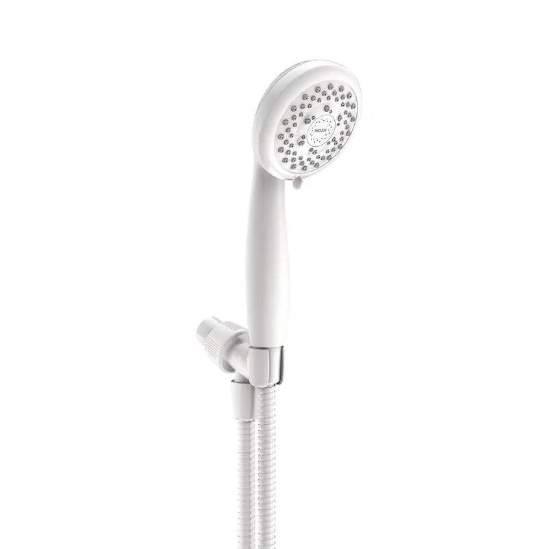 Adler Eight-function 3 1/2" Diameter Spray Eco-performance ShowerheadGlacier