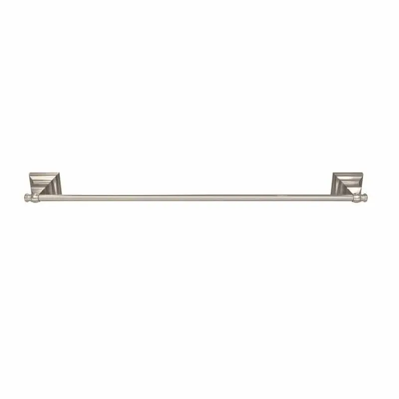 Amerock Markham 24-in Brushed Nickel Wall Mount Single Towel Bar