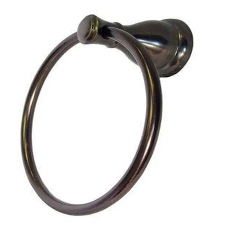 ARISTA Castilla Oil-Rubbed Bronze Wall Mount Towel RingSatin nickel