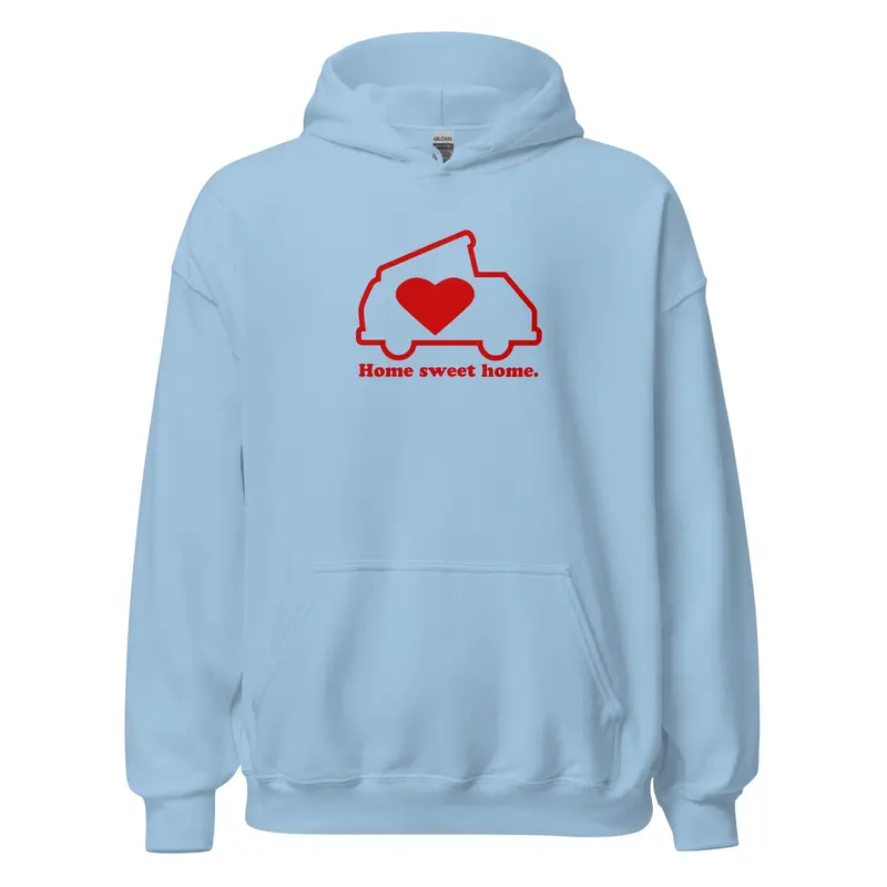 Home Sweet Home Unisex HoodieNavy Blue / S