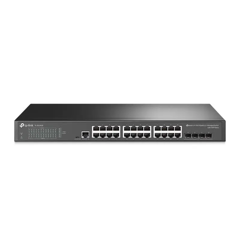 JetStream 24-Port Gigabit L2  Managed Switch with 4 SFP Slots