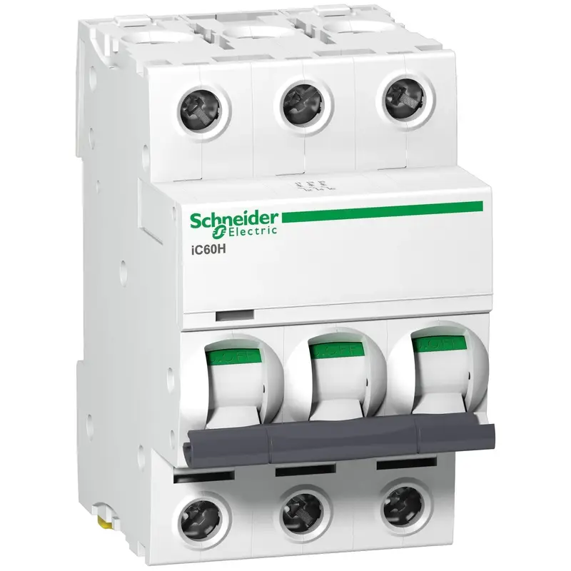 Schneider Acti9 iC60H 3P 63A Circuit Breaker