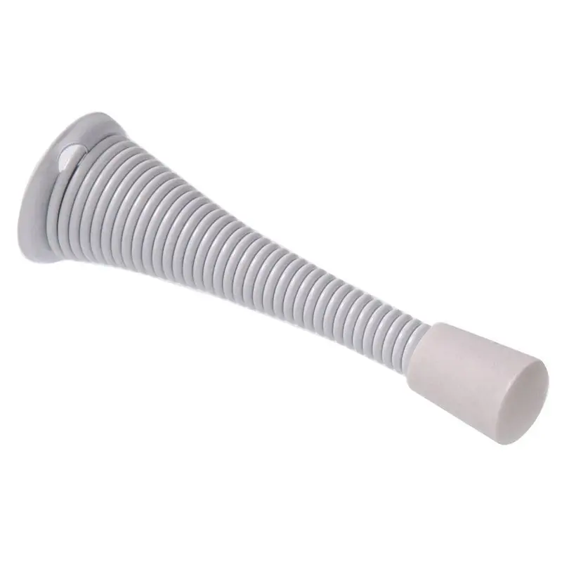3 in. White Broad Base Spring Door Stop (5-Pack)0.7 / each