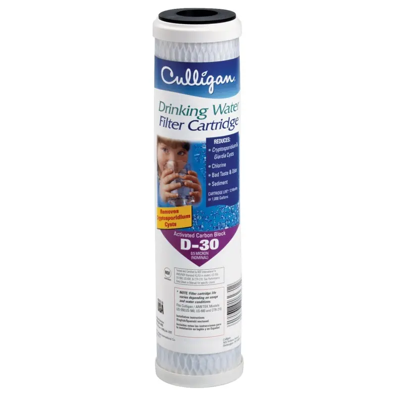 Culligan D-30A Replacement Water Filter, 0.5 um Filter