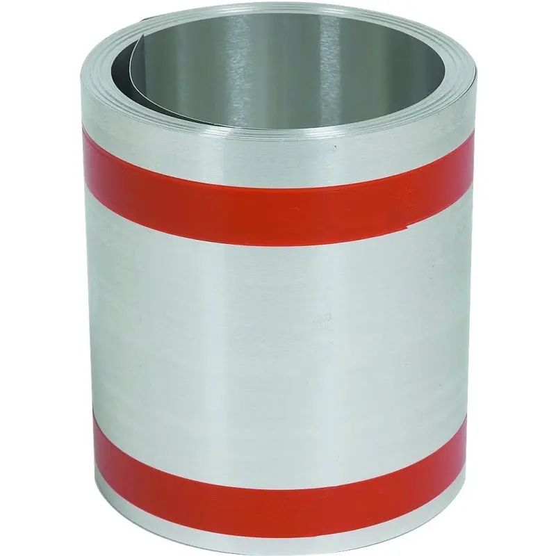 Amerimax 68008 Roll Valley Flashing, 50 ft OAL, 8 in OAW, Aluminum