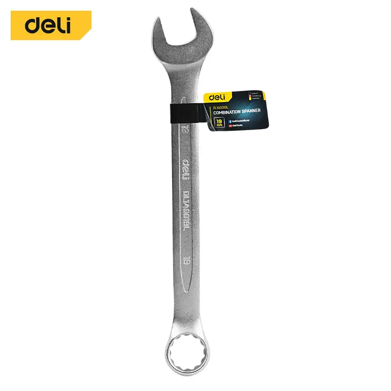 Deli Tools Combination Spanner 19mm | EDL140019L