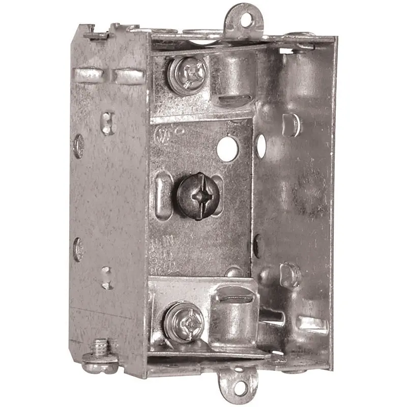 Hubbell 1100LLEUBAR Device Box, 1-Gang, Metal