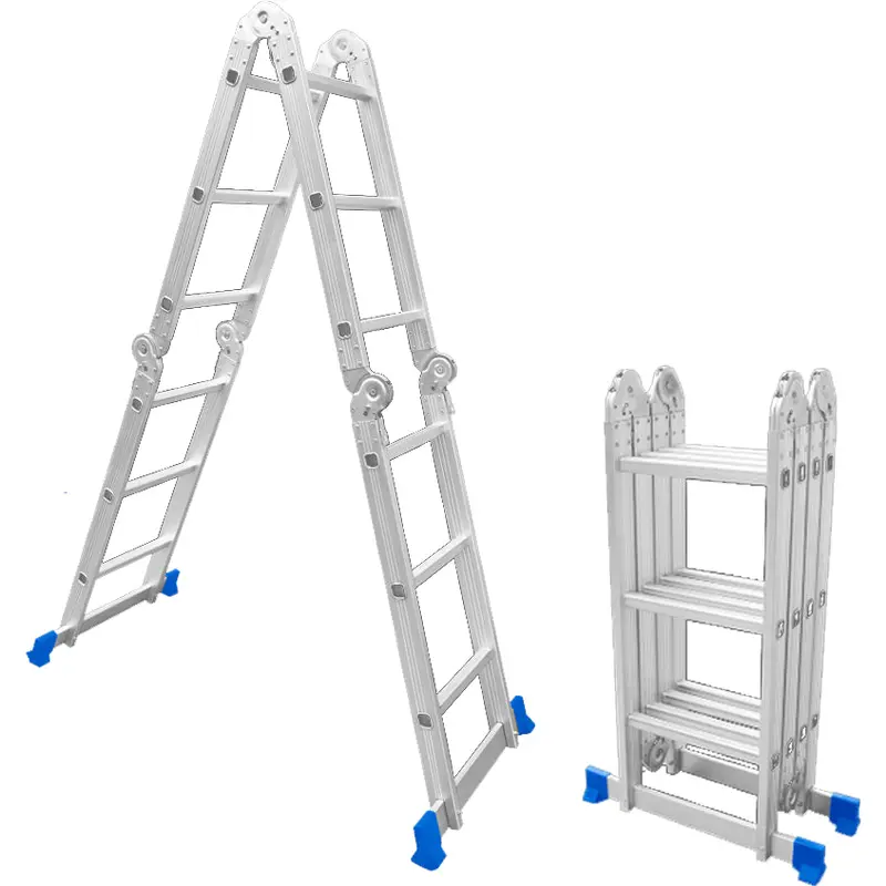 Wadfow Aluminum Multi-Purpose Ladder 4x3