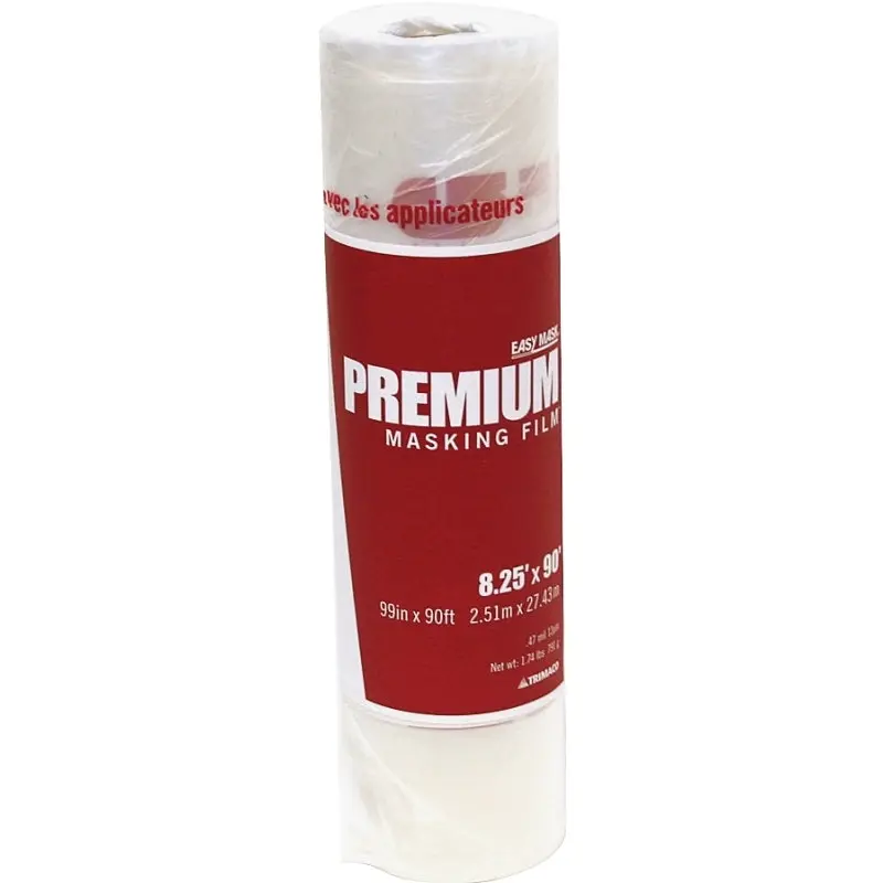 Trimaco EasyMask 49990 Masking Film, 90 ft L, 99 in W
