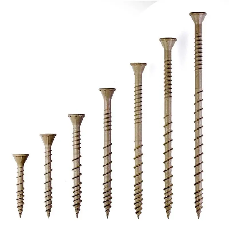 Quikdrive Deck-Drive DSV TAN WOOD Screw (Collated)3in (1000pcs)