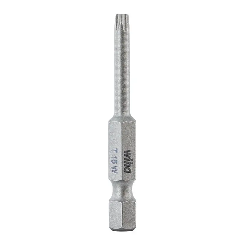 Wiha Torx Align Power Bit T15 x 50mm Pack of 10 Bits