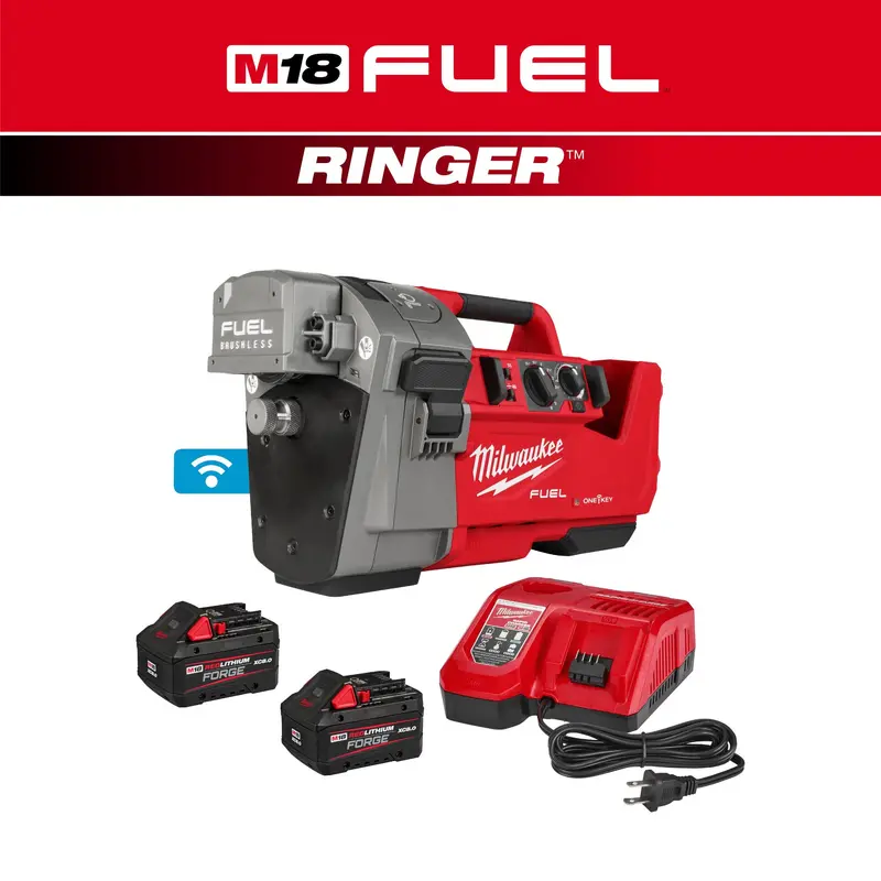 Milwaukee 2927-22 M18 FUEL RINGER Roll Groover for 1-1/4 - 4 Sch 10/40, 6 Sch 10