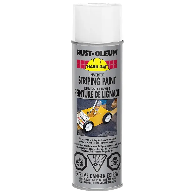 Rust-Oleum N2391838 Inverted Marking Spray Paint, White, 510 g, Can