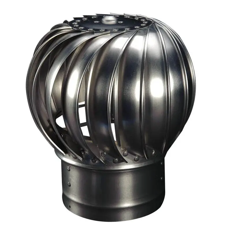 8 in. Mill Finish Aluminum Internally Braced Whirlybird Wind Turbine4 / each