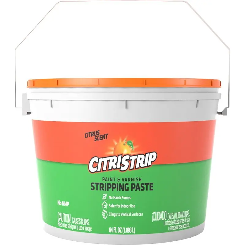 Citristrip HCG740 Paint and Varnish Stripper, Paste, Citrus, Orange