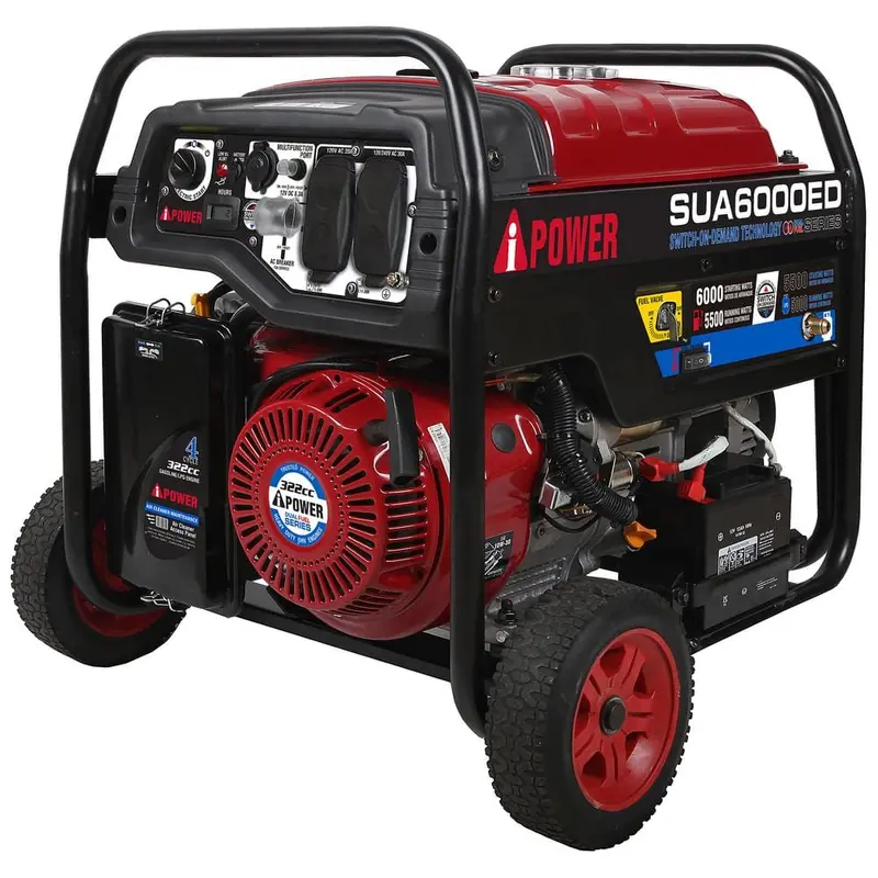 A-iPower 6000-Watt Dual Fuel Powered Electric Start Portable Generator157.7 / each