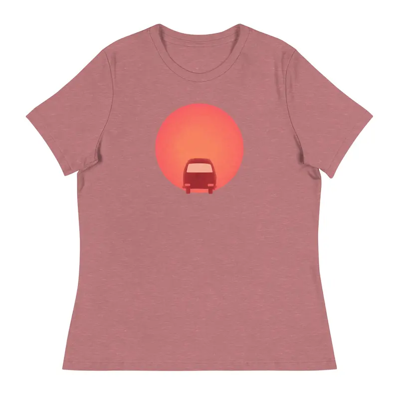 Sunset Bus Women's T-ShirtNatural Tan (Heather Prism) / S