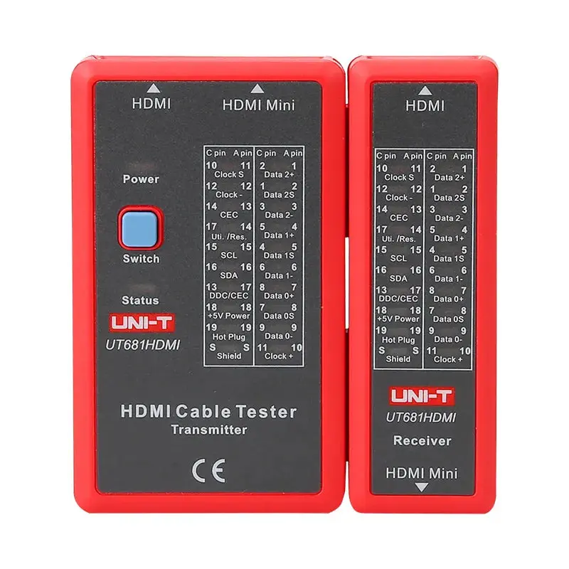 UNI-T Cable Tester for HDMI and Mini HDMI Cables | UT681HDMI