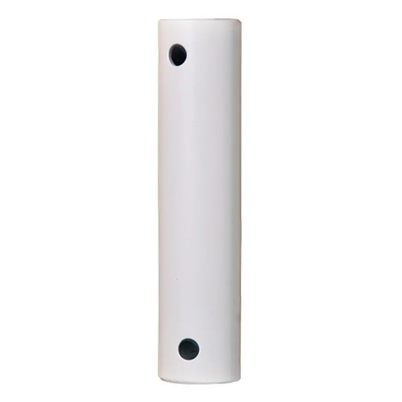 48 in. Matte White Stainless Steel Extension Downrodeach
